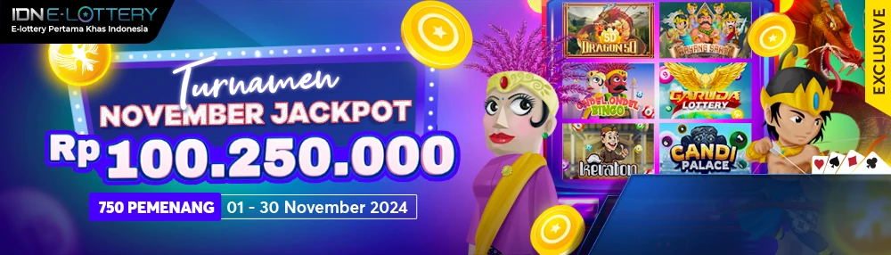 Turnamen E-Lottery November Jackpot